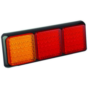 Led Autolamps 80Barrm Stop/Tail/Indicator Triple Combination Lamp - Multivolt (Blister)