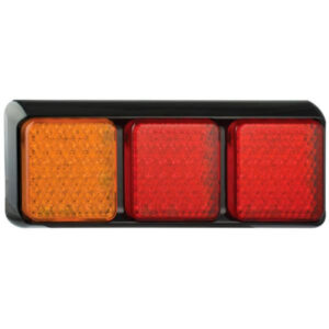 Led Autolamps 80Barrm Stop/Tail/Indicator Triple Combination Lamp - Multivolt (Blister)
