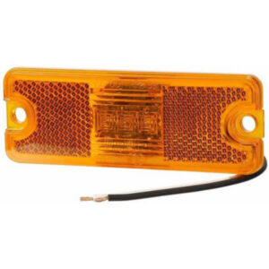 "Amber Narva 91800 10-30 Volt L.E.D Side Marker Lamp - External Cabin & Front End Outline Marker"