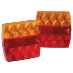 12V LED Slimline Trailer Lamp Pack - Narva 93440Bl2