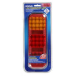 "Narva Model 42 LED Tail Lamp: 9-33 Volt Red/Amber - Bright & Durable Lighting"