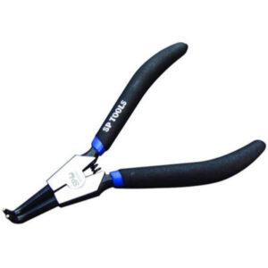"175mm Long External Bent Circlip Pliers - SP Tools Pliers for Professional Use"