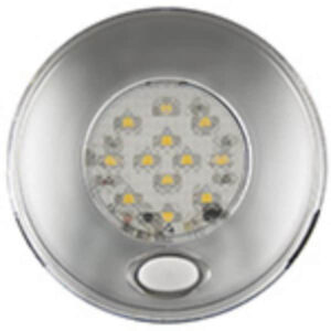 Led Autolamps 79 Series Interior Lamp With On/ Off Switch (Silver)