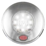 Led Autolamps 79 Series Interior Lamp With On/ Off Switch (Silver)