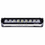 "Brighten Your Drive with Great White 9 LED Driving Light Bar"