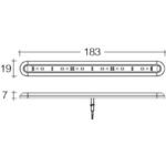 "Narva 12V High Powered LED Strip Lamp 183mm - 87552 | Bright Lighting Solution"