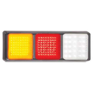 Led Autolamps 125Barwm Stop/Tail/Indicator/Reverse Triple Combination Lamp (Blister)