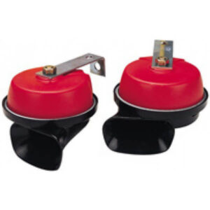 "Hella Shell Horn Set – 12V: Get Loud and Clear Sound for Your Vehicle"