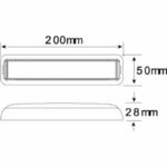 Led Autolamps 200Bstim Stop/Tail & Indicator Combination Lamp