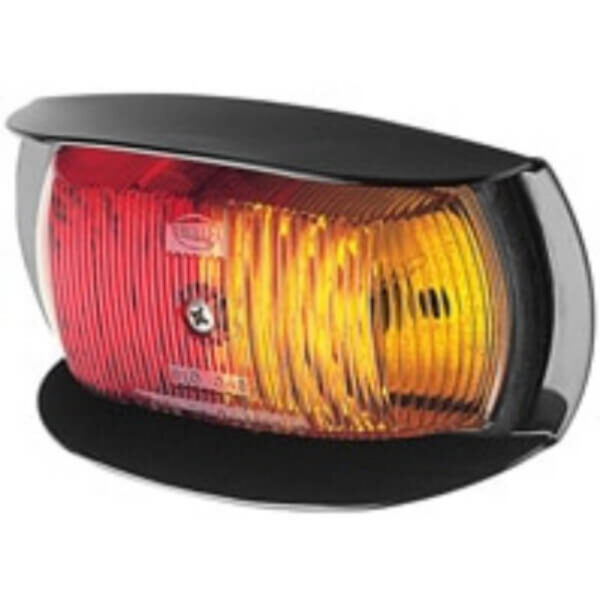 "Hella Red/Amber Side Marker Lamp: Illuminate Your Vehicle with Style"