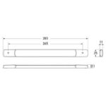 24V Hella LED Rear Indicator Lamp - Horizontal or Vertical Mount