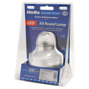 "Hella Naviled 360 Sm White - White Base: Brighten Your Path with 360° Illumination"