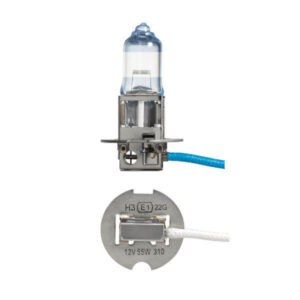 "Narva Halogen H3 Globe 12V 55W Blue Plus 110 Pk22S - 1 Blister Pack"