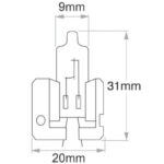 "24V 100W X511 Halogen Globe Bulb by Narva: Brighten Up Your Home!"