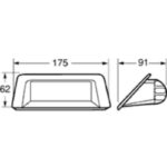 "Hella High Level LED Brake Light - 12V for Maximum Visibility"