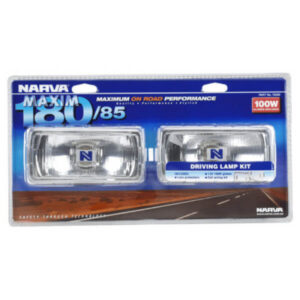 Maximize Your Driving Visibility with Narva Maxim 180/85 12V 100W Rectangular Lamp Kit