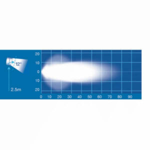 Narva 72479 9-33V 'Senator II' High Powered LED Work Lamp Hybrid Flood Beam - 3200 Lumens