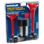 Narva 72530 12V Twin Air Horn Kit: Get Loud & Be Heard!