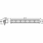 9000 Lumens Narva 72760 9-32V High Powered LED Work Lamp Flood Beam Bar
