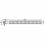 12000 Lumens Narva 72764 9-32V High Powered LED Work Lamp Flood Beam Bar