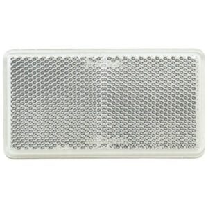 "Narva 84060Bl Clear Retro Reflector 105 X 55mm - Self Adhesive for Maximum Visibility"