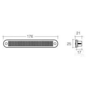 Narva 87604 10-30V LED Courtesy Strip Lamp - Brighten Your Home or Office!