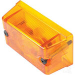 12V Sealed Amber Forward Marker Lamp with Inbuilt Reflector