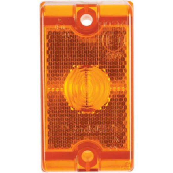 12V Sealed Amber Forward Marker Lamp with Inbuilt Reflector