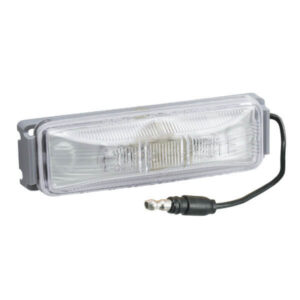 Forward Marker Lamp - Sealed Clear Self Ground Grey Base - Enhance Visibility & Safety