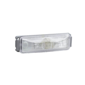Forward Marker Lamp - Sealed Clear Self Ground Grey Base - Enhance Visibility & Safety