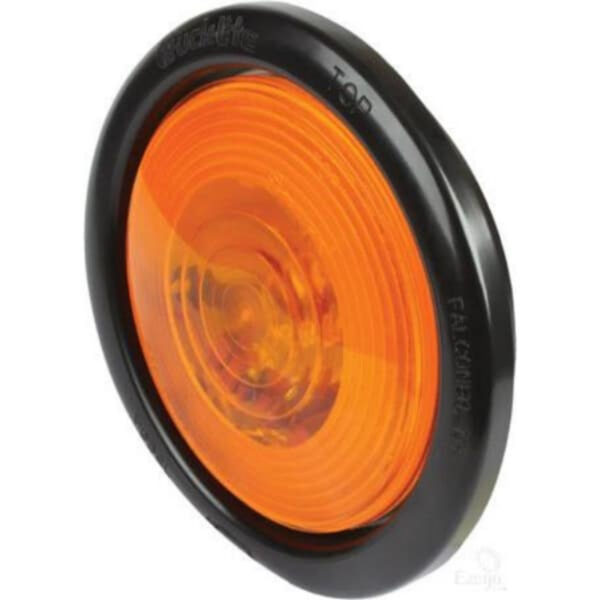 24V Narva Rear Indicator Lamp - Sealed Amber with Vinyl Grommet