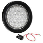 Narva 94050 9-33V LED Reverse Lamp Kit (White) with Vinyl Grommet - Brighten Your Vehicle's Rear View!