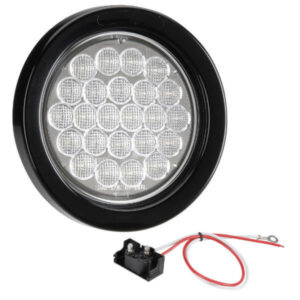 Narva 94050 9-33V LED Reverse Lamp Kit (White) with Vinyl Grommet - Brighten Your Vehicle's Rear View!