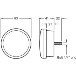 Hella LED 83mm Multi-Flash Compatible Signal Lamp ? Green | Bright, Durable, and Compatible