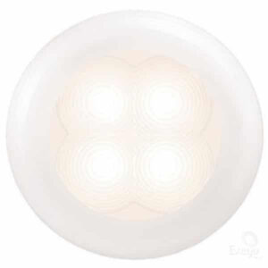 "Hella 12V White LED Round Lamp - Brighten Up Your Home!"