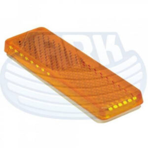 Ark Trailers 22X85mm Amber Adhesive Reflector Blister Set Of 2