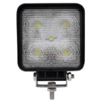 Cm Trailers High Intensity Led Work Light 15W 12/24V Black Alloy Square