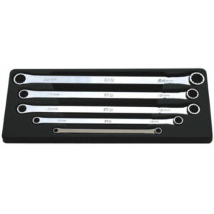 Sp Tools Sp10035 5Pc Metric 0 Deg Offset Long Ring Spanner Set