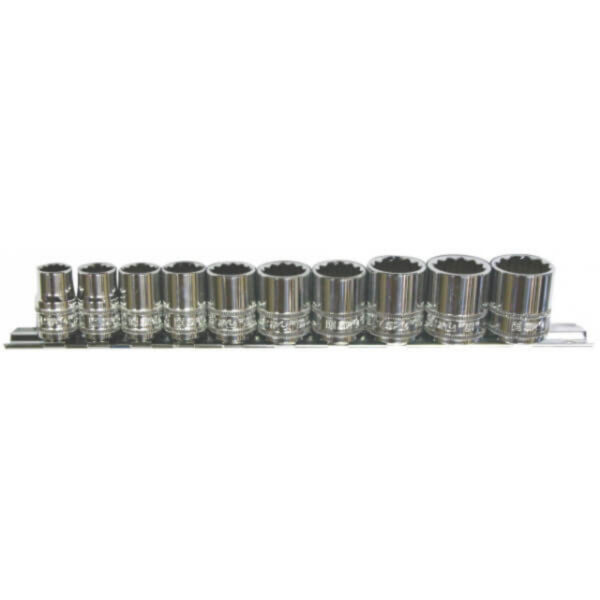 "10Pc 3/8" Dr Metric Socket Set - SP Tools SP20230 - Professional Quality Tools for DIYers