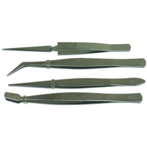 Sp Tools 4Pc Tweezer Set