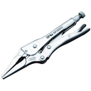 "225mm Long Nose Locking Pliers - SP Tools for Professional DIYers"