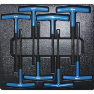 Sp Tools 8Pc Sae T - Handle Magnetic Hex Key Set