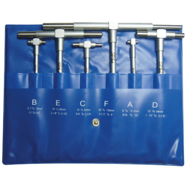 Sp Tools 6Pc Telescopic Gauge Set