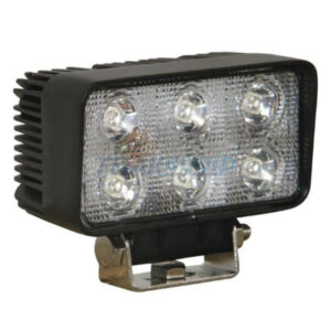 "60° Wide Flood Beam LED Work Lamp - Venta TXL9528 6 LED 18W EMI Suppressed"