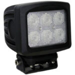Trailequip Txl9580 6 Led Anti-Vibe 60W Work Lamp 90 Extra-Wide Flood Beam
