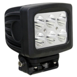 Trailequip Txl9580L 6 Led Anti-Vibe 60W Work Lamp 10 Pencil Beam With Emi