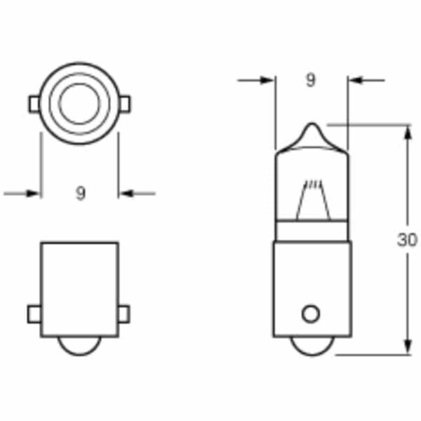 "Hella Bayonet Halogen Interior Lamp Bulbs: Brighten Your Home with Quality Lighting"