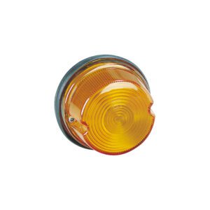 Amber Round Rear Indicator Lamp by Narva: Illuminate Your Vehicle's Rear