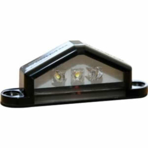 Brite Tech Number Plate Light Black Body  Multi Volt