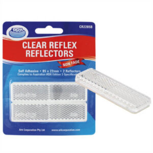 Ark Trailers 22X85Mm Clear Adhesive  Set Of 2